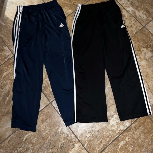 adidas Other - Adidas striped athletic pants bundle
